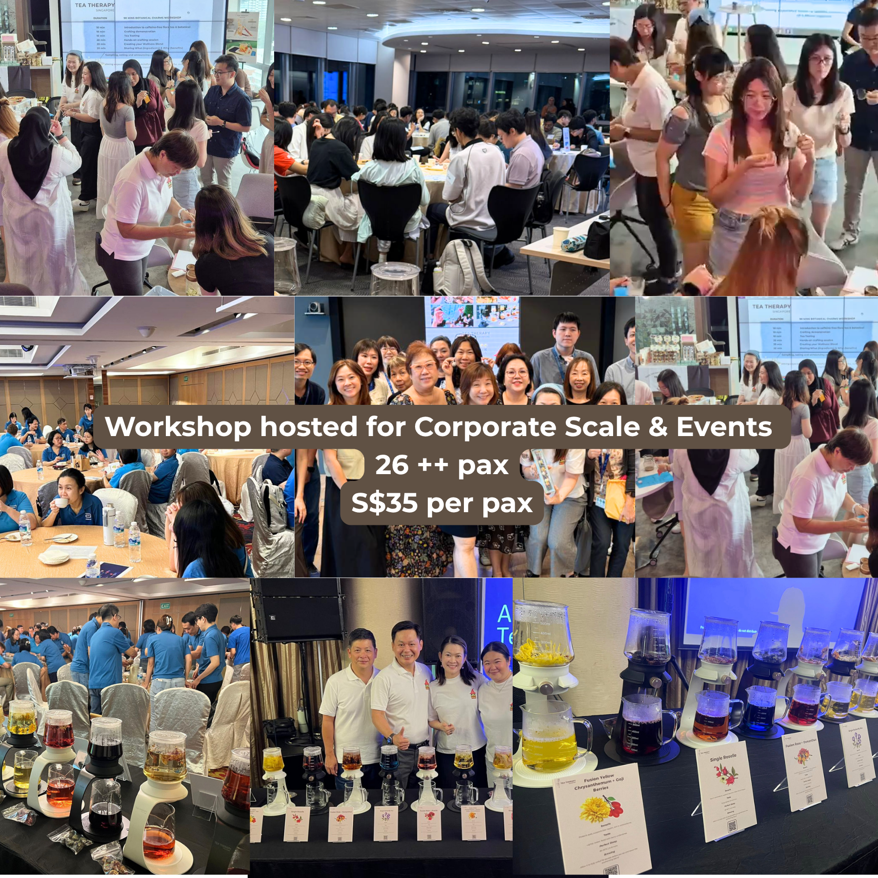 Workshop for 26+ Pax