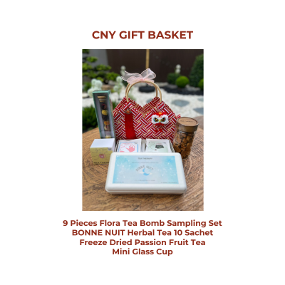 Red Flora CNY Gift Basket