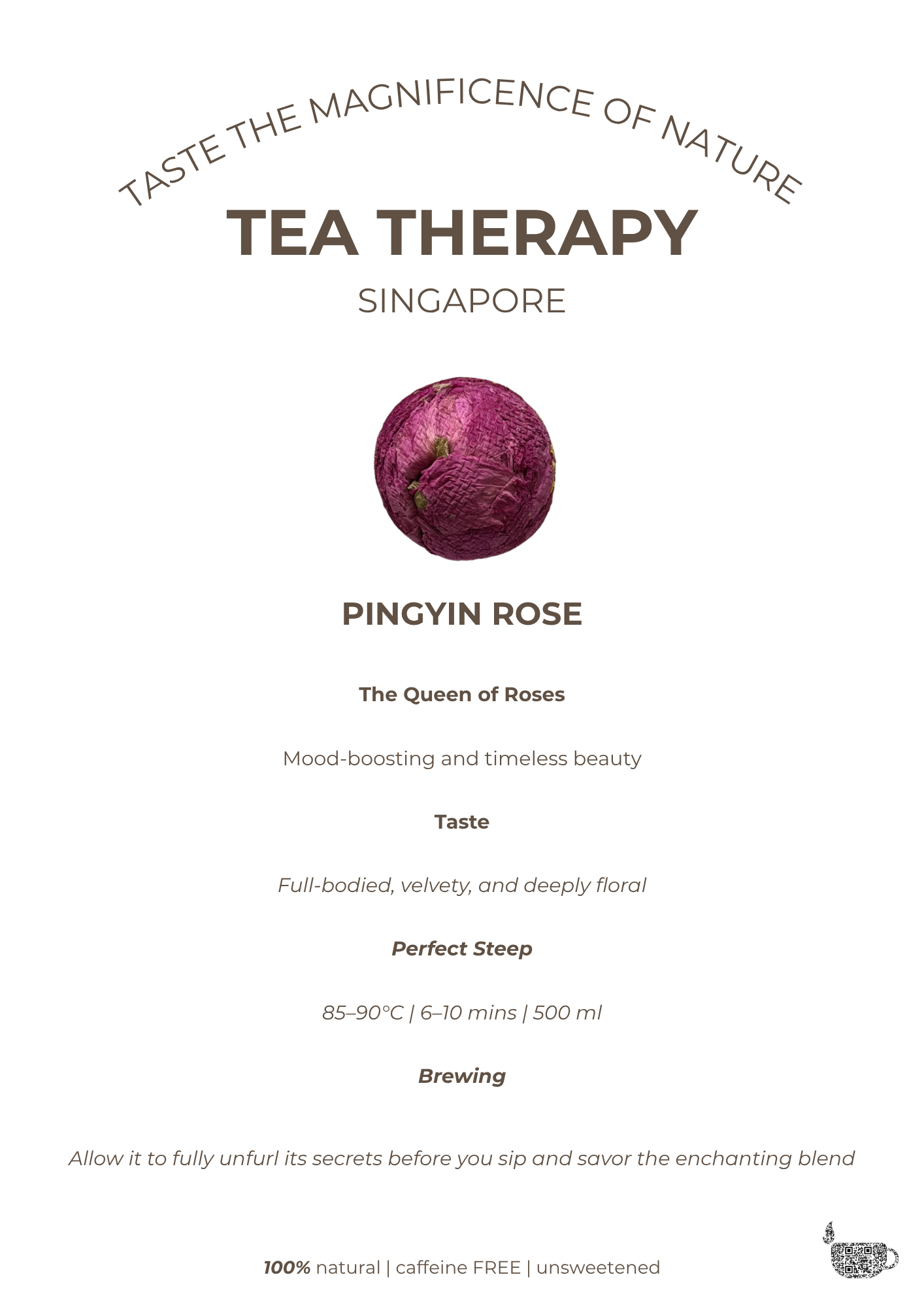 4 PREMIUM PINGYIN ROSE