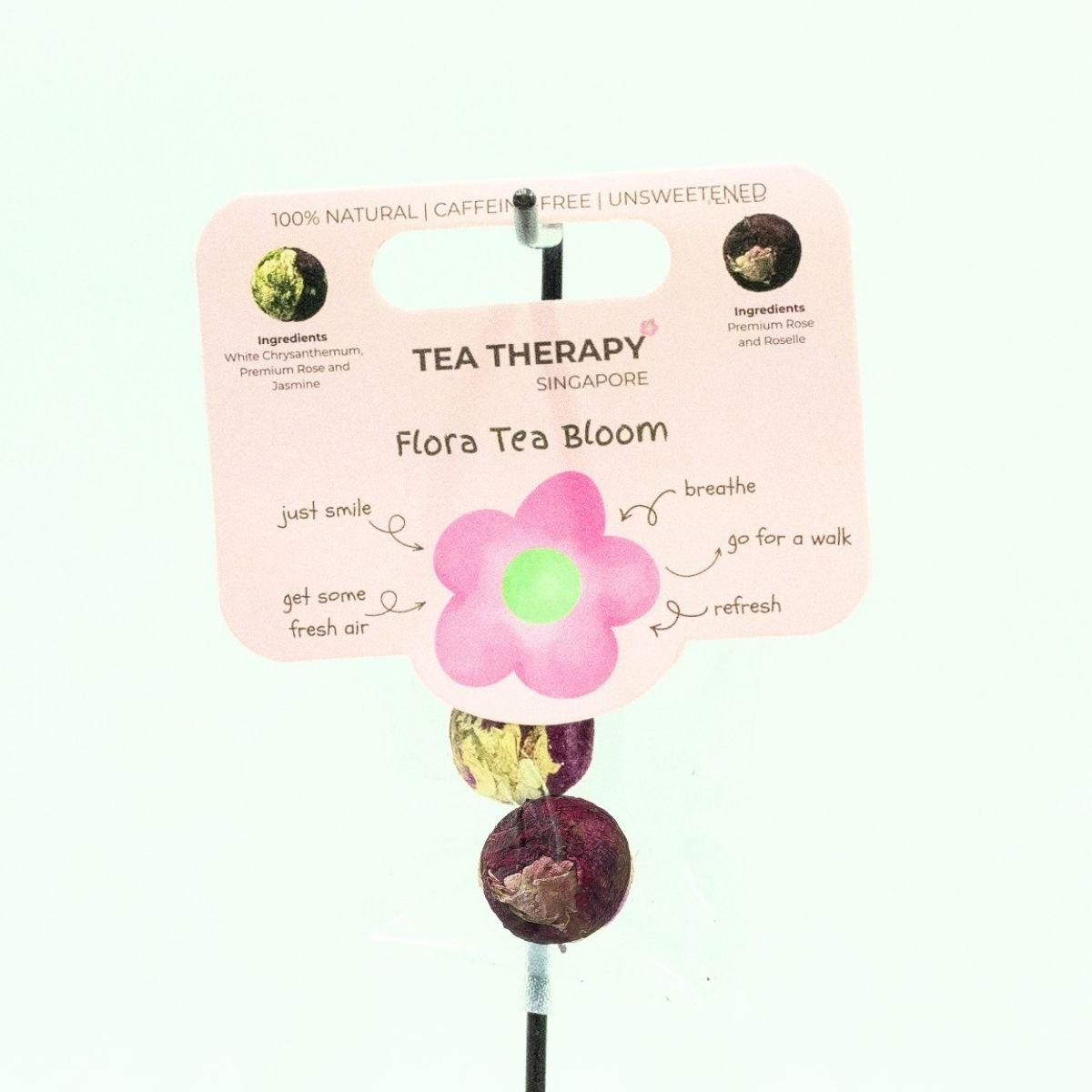 Flora Tea Bloom Pink Tag Starter Set (2-Pieces) Flora Tea Bloom Pink Tag Starter Set with two floral tea blends