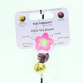 Flora Tea Bloom Purple Tag Starter Set with two floral tea blends