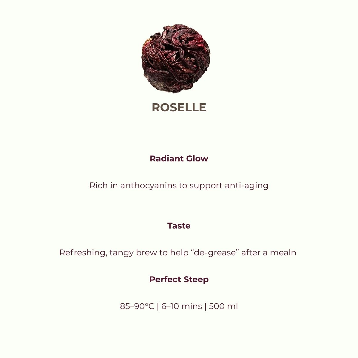Flora Tea Bloom Starter Set (2-Pieces) - Green Tag Roselle Dried roselle flowers for a refreshing floral tea infusion